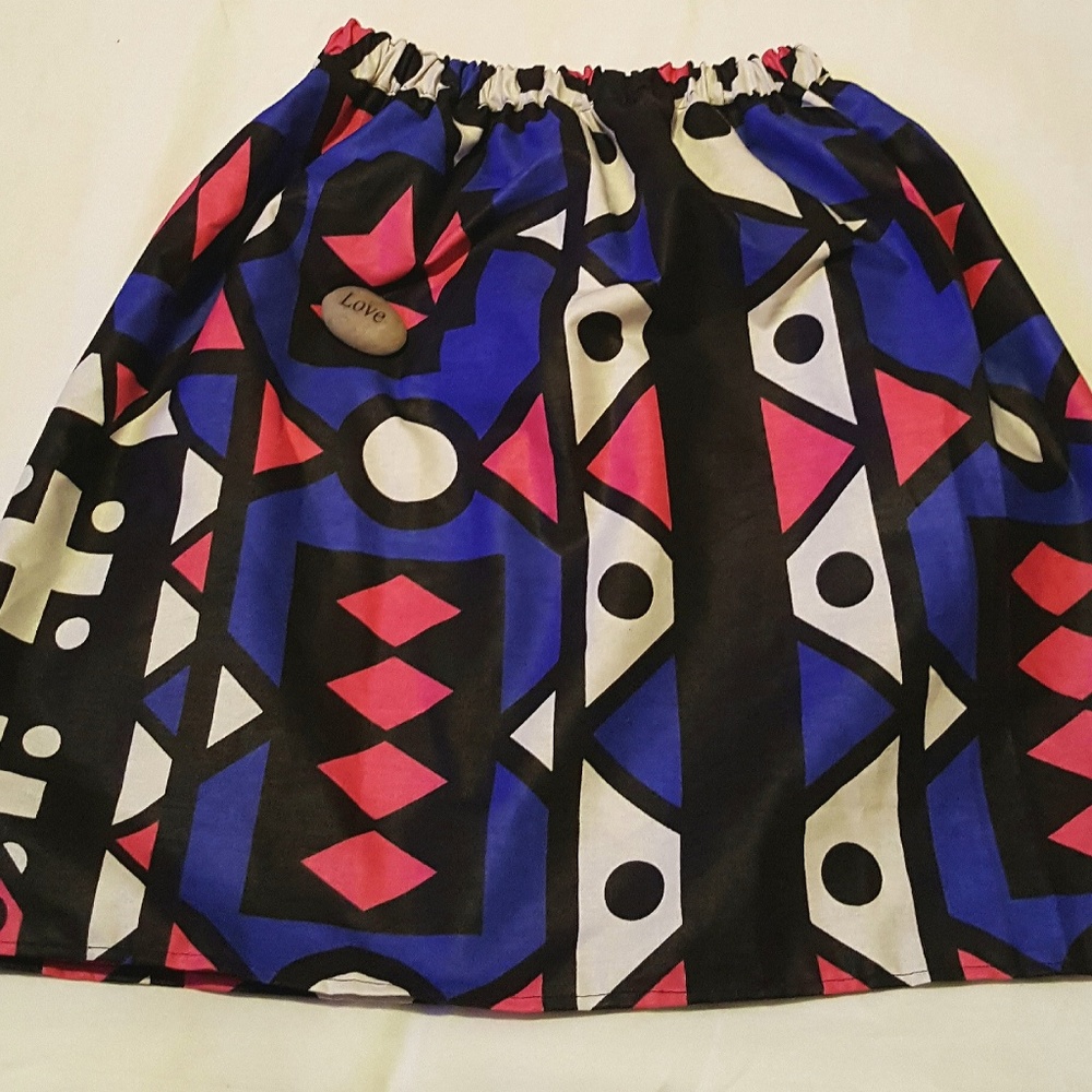 Kente skirt/African clothing/toddler clothing/
